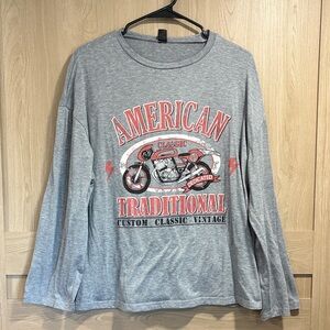 American Traditional Graphic Long Sleeve